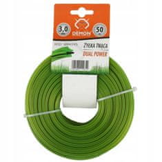 shumee REZALNA NITI ZA KRTAČE 3 mm 50 m STAR ARMOR GREEN DEMON