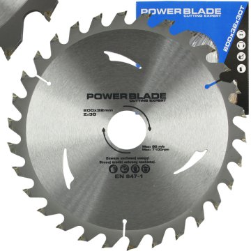 shumee ŽAGA ZA LES WIDIA 200x32 mm 30Z MOČNO LIST