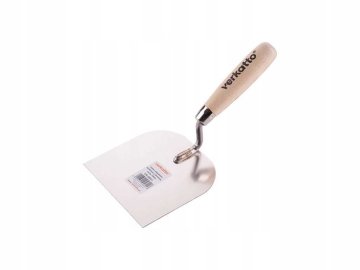 shumee VERKATTO ZIDARICA ZA OMET IZ NERJAVEČEGA JEKLA 60 mm Z LESENIM ROČAJEM