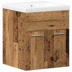 Vidaxl Komplet pohištva za kopalnico 3 pcs Star les 41 x 38.5 x 46 cm