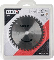 shumee YATO ŽAGA ZA LES 165X36TX16MM