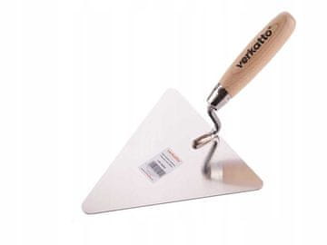 shumee TRIKOTNA GLADILKA IZ NERJAVEČEGA JEKLA 180 mm VERKATTO