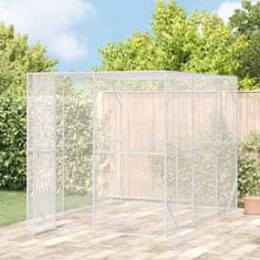 Vidaxl Ptica aviarij Antracit 302 x 206 x 214 cm, Jeklo