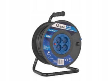 shumee Električni podaljševalni kabel na kolutu 3 x 1,5 mm2 40 m