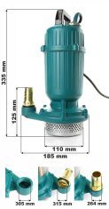 shumee POTOPNA VODNA ČRPALKA 550W 15000l/h ORCA