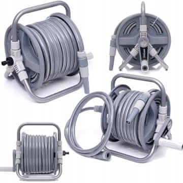 shumee STOJALO ZA VRTNO CEV Z BOBNOM ZA CEV 40 m + 2 m 1/2"" KRAFT&DELE