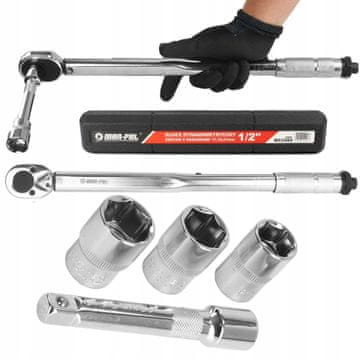 shumee MOMENTNI KLJUČ 1/2'' 28-210Nm / KOMPLET