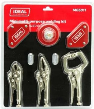 shumee IDEAL MG6011 varilni komplet, kotniki + klešče + držalo za podlago