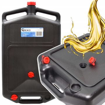 shumee POSODA ZA ODTOK OLJA POSODA ZA OLJE 10L GEKO