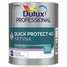 shumee Quick Protect 40 Base prozorna satenasta barva 0,84 l za les, kovino, PVC DL Professional