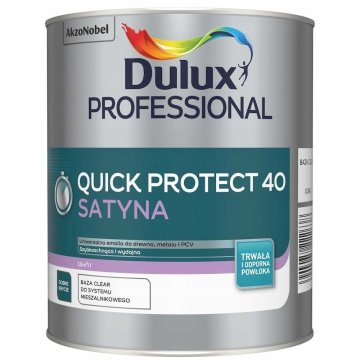 shumee Quick Protect 40 Base prozorna satenasta barva 0,84 l za les, kovino, PVC DL Professional