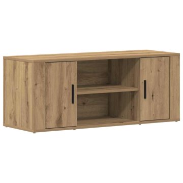 Vidaxl TV omarica artisan hrast 100 x 35 x 40 cm Konstruiran les