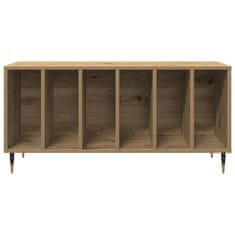 Vidaxl Omara za plošče artisan hrast 100 x 38 x 48 cm Konstruiran les