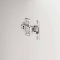 Vidaxl Miza 2 pcs Bela