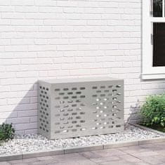Vidaxl Prekrivalo za klimatsko napravo srebrna 90 x 40 x 60 cm
