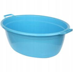shumee Ovalni plastični bazen 25l 55x43cm moder