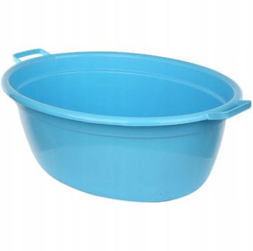 shumee Ovalni plastični bazen 60l 58x75cm moder