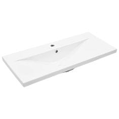 Vidaxl Komplet pohištva za kopalnico z vrati 4 pcs Črna Orehovina