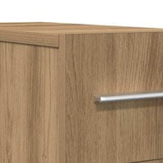 Vidaxl Lekarniška omara artisan hrast 20 x 45.5 x 60 cm