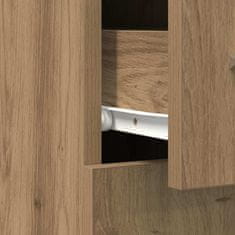 Vidaxl Lekarniška omara artisan hrast 20 x 45.5 x 60 cm