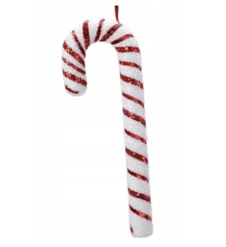 shumee Obesek v obliki božične palice, božična lizika 52 cm