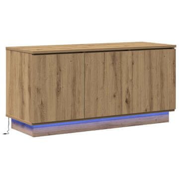 Vidaxl TV omarica Umetni hrast 100 x 38 x 49 cm Konstruiran les
