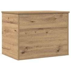 Vidaxl Shranjevalna škatla artisan hrast 60 x 42 x 46 cm