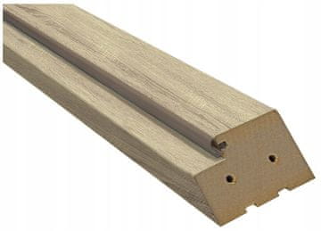 shumee Podboj vrat Zgornji nosilec podboja vrat 70 cm Podboj iz beljenega hrasta