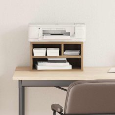 Vidaxl Stojalo za tiskalnik Artisan Oak 40x32x22,5 cm Inženirski les