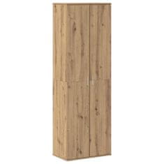 Vidaxl Predalnik artisan hrast 60 x 35 x 180 cm Konstruiran les