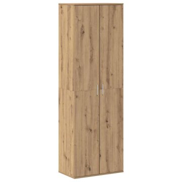 Vidaxl Predalnik artisan hrast 60 x 35 x 180 cm Konstruiran les