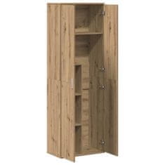 Vidaxl Predalnik artisan hrast 60 x 35 x 180 cm Konstruiran les