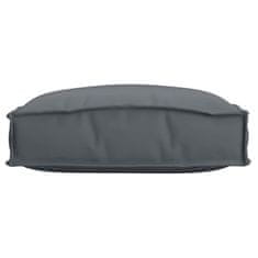 Vidaxl Blazina za sedež palete 2 pcs Antracit 40 x 40 x 8 cm