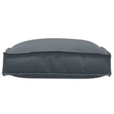 Vidaxl Blazina za sedež palete 2 pcs Antracit 40 x 40 x 8 cm