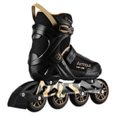 shumee NA22151 ROLERJI ARMOUR ČRNO-ZLATI VELIKOST 41 NILS EXTREME