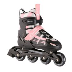 shumee NH18366A 2V1 RUŽOVO-BIELE VEĽKOSŤ S (31-34) INLINE KORČULE/HOKEJOVÉ KORČULE