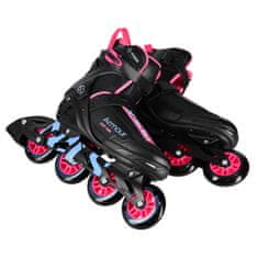 shumee NA22151 ROLERJI ARMOUR ČRNO-ROZA VELIKOST 43 NILS EXTREME