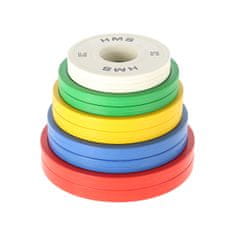 shumee KOMPLET OLIMPIJSKIH KROŽNIKOV CBRS 01 (0,5 kg, 1 kg, 1,5 kg, 2 kg, 2,5 kg)