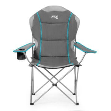 shumee NC3080 SVETLO SIVI KAMPIRSKI STOL NILS CAMP