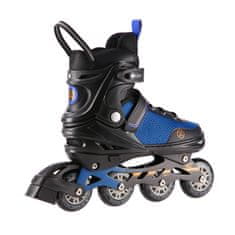 shumee NH18188 A 2V1 ČIERNA-ORANŽOVÁ VEĽKOSŤ M (34-38) INLINE KORČULE/HOKEJOVÉ KORČULE