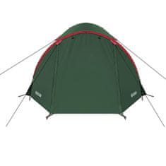 NILS CAMP NC6013 zeleno-rdeč kamping šotor rocker