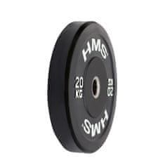 shumee BBR20 ČRNI OLIMPIJSKI KROŽNIK - ODBIJAČ 20 KG HMS