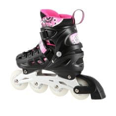 shumee NH10905 4v1 ROZA LED VELIKOST M (35-38) ROLERJI/DRSALKE NILS EXTREME