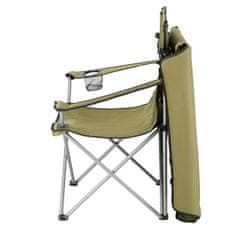 shumee NC3087 ZELEN KAMPIRNI STOL S SENCEM NILS CAMP
