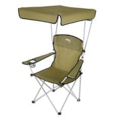shumee NC3087 ZELEN KAMPIRNI STOL S SENCEM NILS CAMP