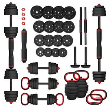 shumee SGX130 PRO SET 6-v-1 UTEŽI 30 KG HMS