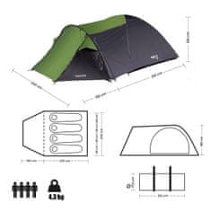 shumee NC6012 ŠOTOR ZA KAMPIRANJE TREKKER NILS CAMP