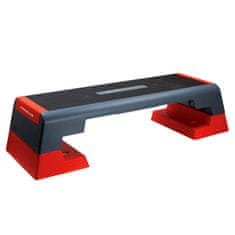 shumee AS007 ČRNO/RDEČ AEROBIČNI STEP HMS PREMIUM