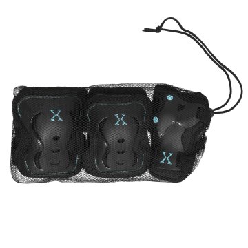 shumee KOMPLET ZAŠČITNIKOV NILS EXTREME H320 VELIKOST S ČRNO-METINA
