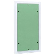 Vidaxl Dostopna plošča Bela 35 x 55 cm Aluminij in mavčna plošča